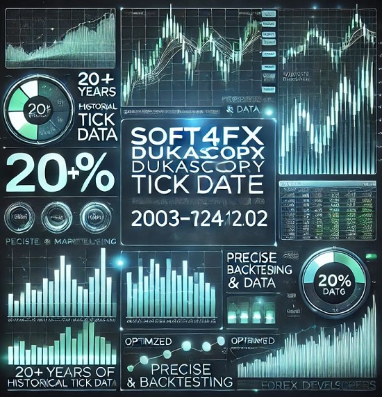 Soft4FX Dukascopy tick data, trading data, forex backtesting, historical tick data, market analysis, algorithmic trading, EA development, forex trading tools, Soft4FX tools, financial data